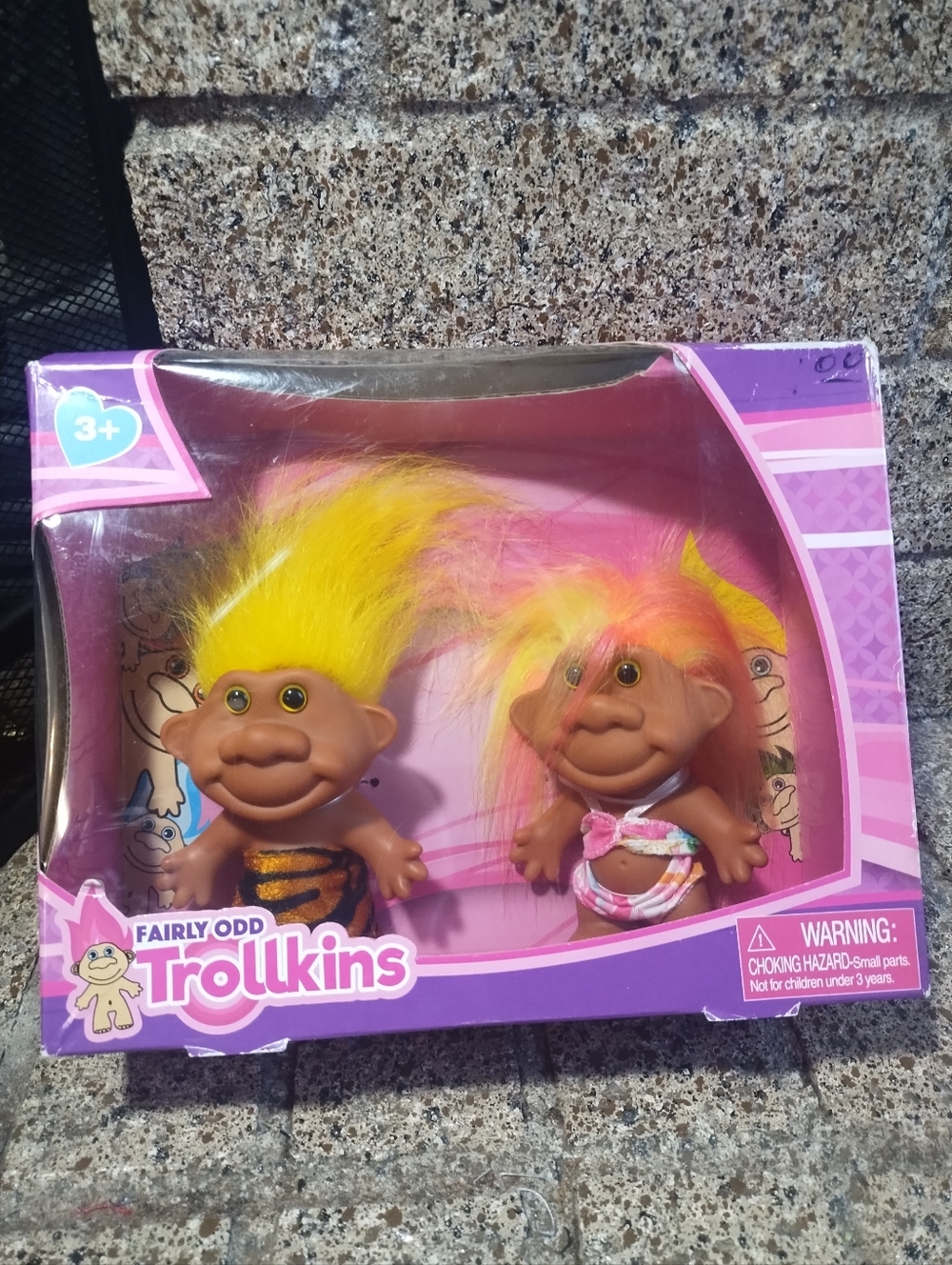 New Vintage Trolls Fairly Odd Trollkins Treasure Trolls